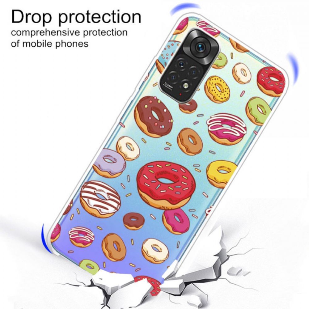 Hoesje voor Xiaomi Redmi Note 11 Pro 4G / 5G Liefde Donuts