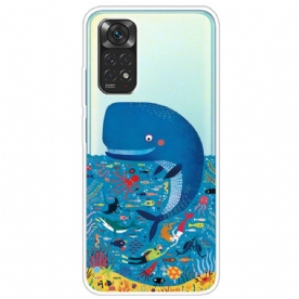 Hoesje voor Xiaomi Redmi Note 11 Pro 4G / 5G Marine Wereld