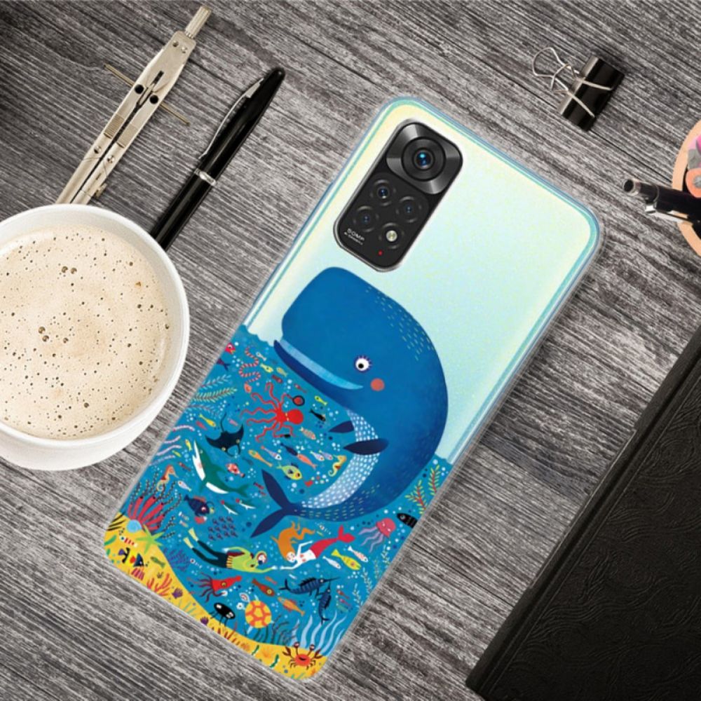 Hoesje voor Xiaomi Redmi Note 11 Pro 4G / 5G Marine Wereld