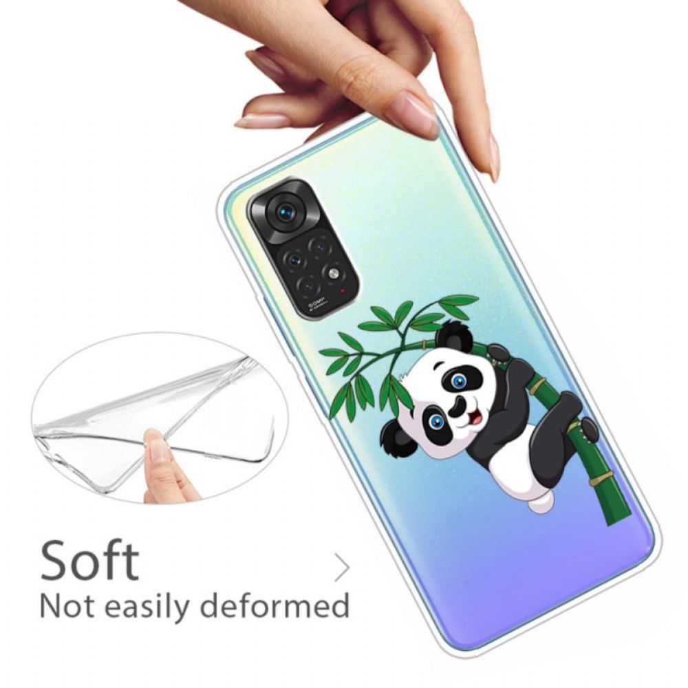 Hoesje voor Xiaomi Redmi Note 11 Pro 4G / 5G Panda Op Bamboe