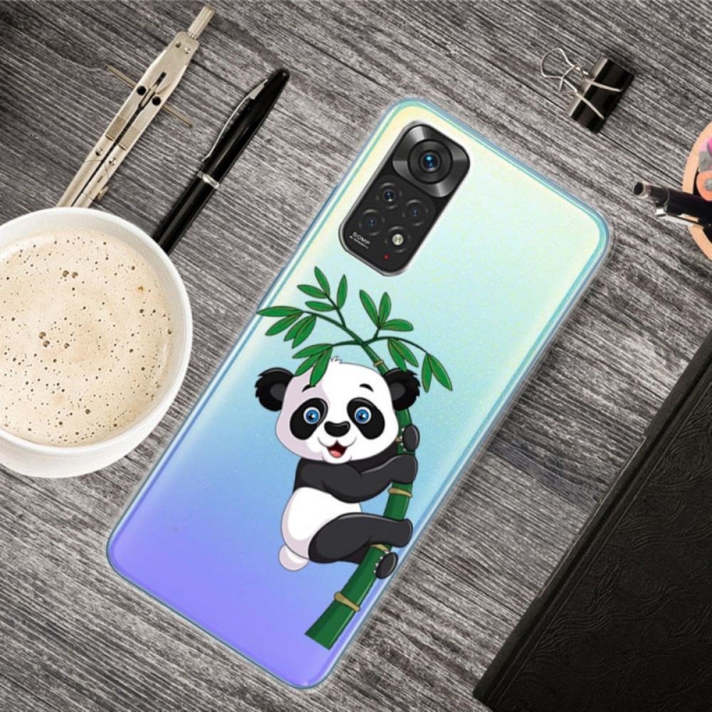 Hoesje voor Xiaomi Redmi Note 11 Pro 4G / 5G Panda Op Bamboe