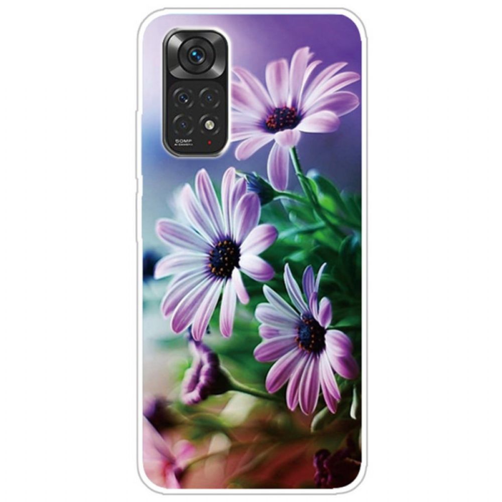 Hoesje voor Xiaomi Redmi Note 11 Pro 4G / 5G Realistische Bloemen