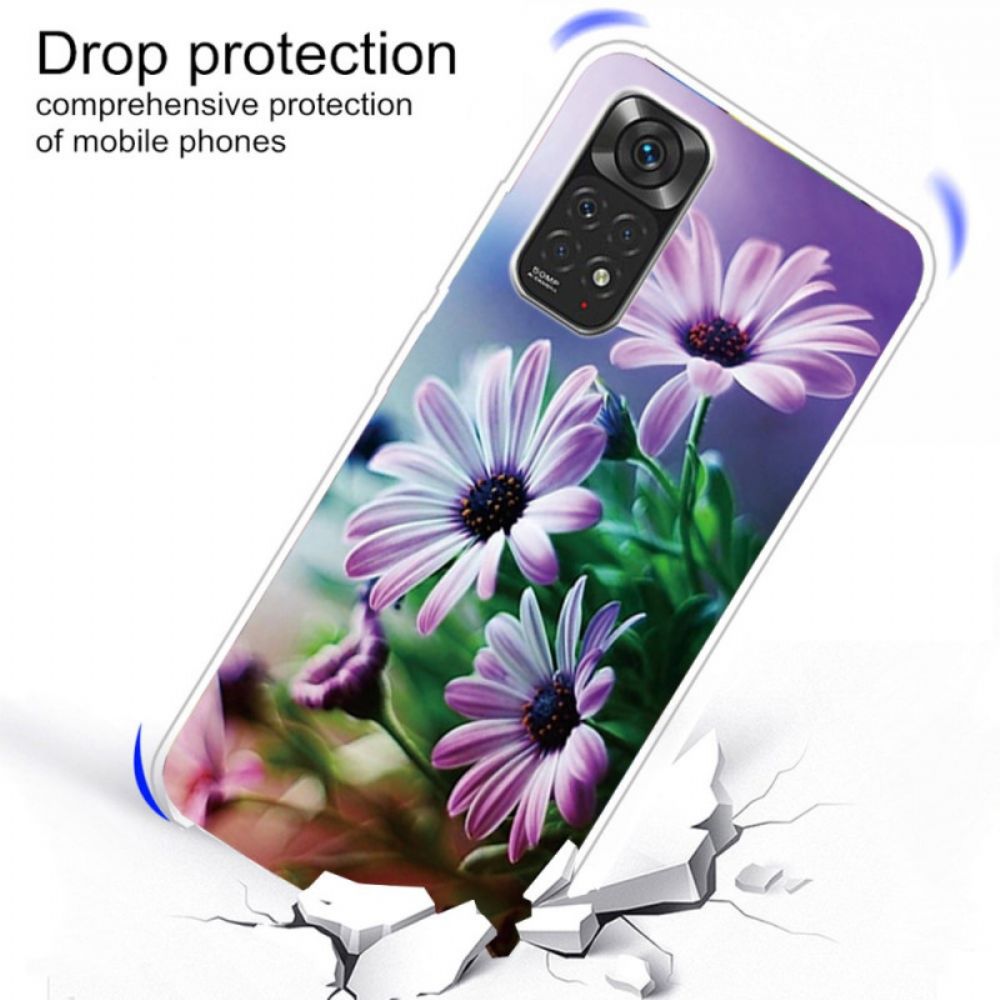 Hoesje voor Xiaomi Redmi Note 11 Pro 4G / 5G Realistische Bloemen