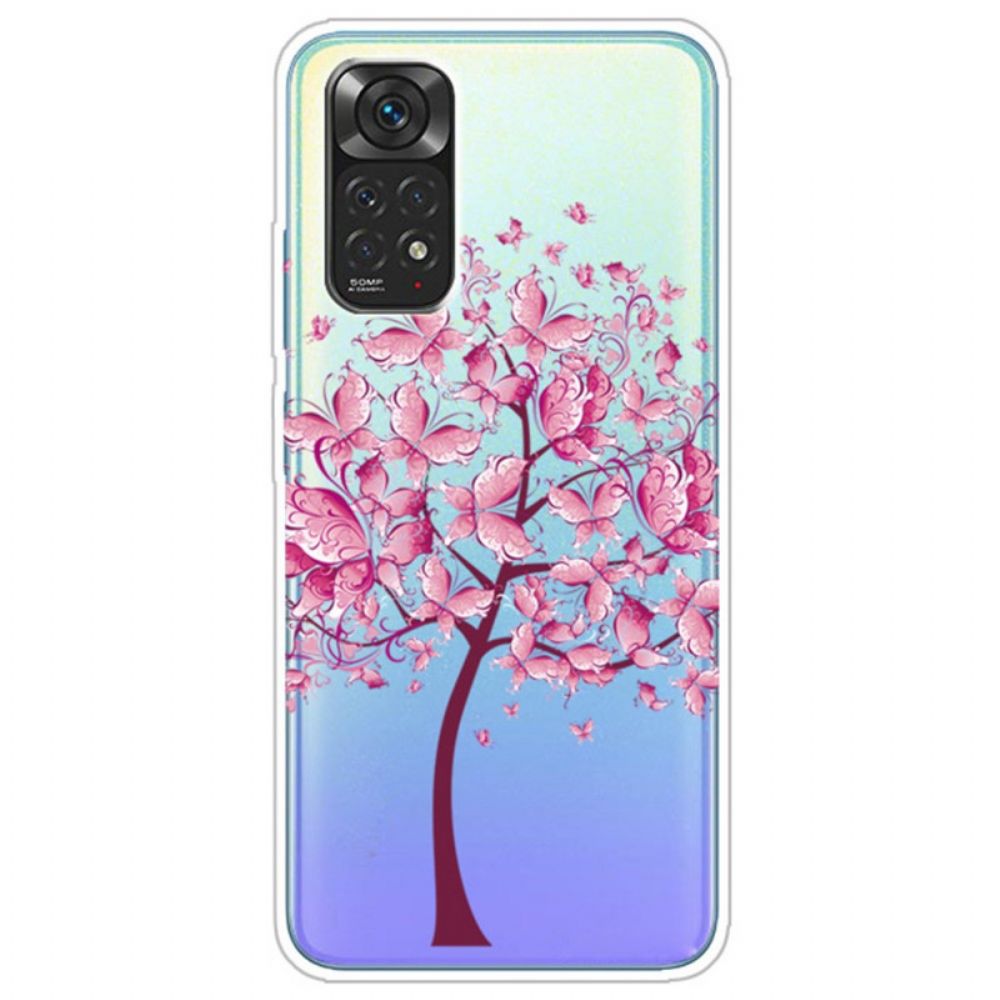 Hoesje voor Xiaomi Redmi Note 11 Pro 4G / 5G Roze Boom Top