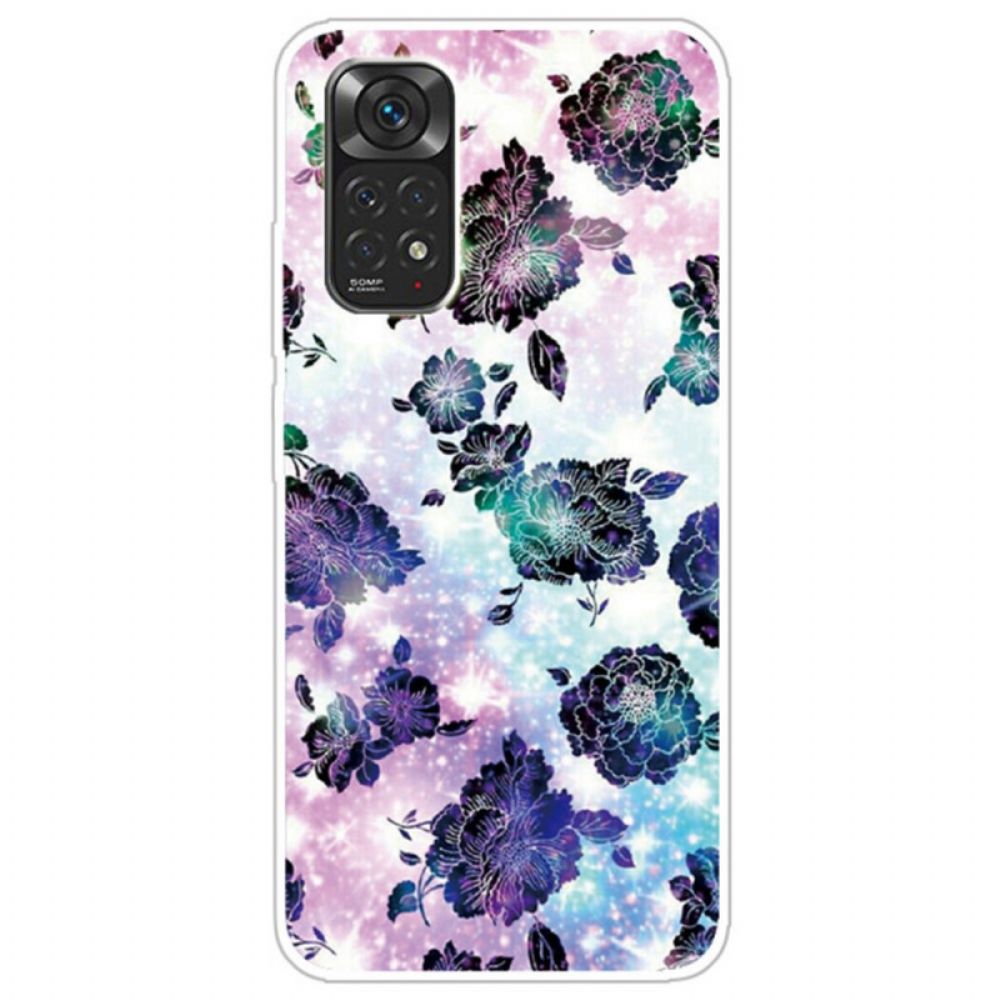 Hoesje voor Xiaomi Redmi Note 11 Pro 4G / 5G Vintage Bloemen