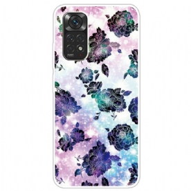 Hoesje voor Xiaomi Redmi Note 11 Pro 4G / 5G Vintage Bloemen