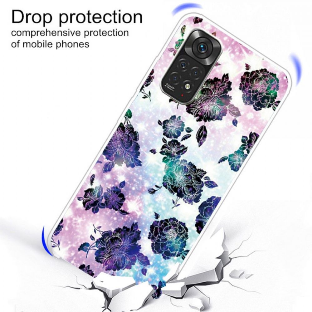 Hoesje voor Xiaomi Redmi Note 11 Pro 4G / 5G Vintage Bloemen