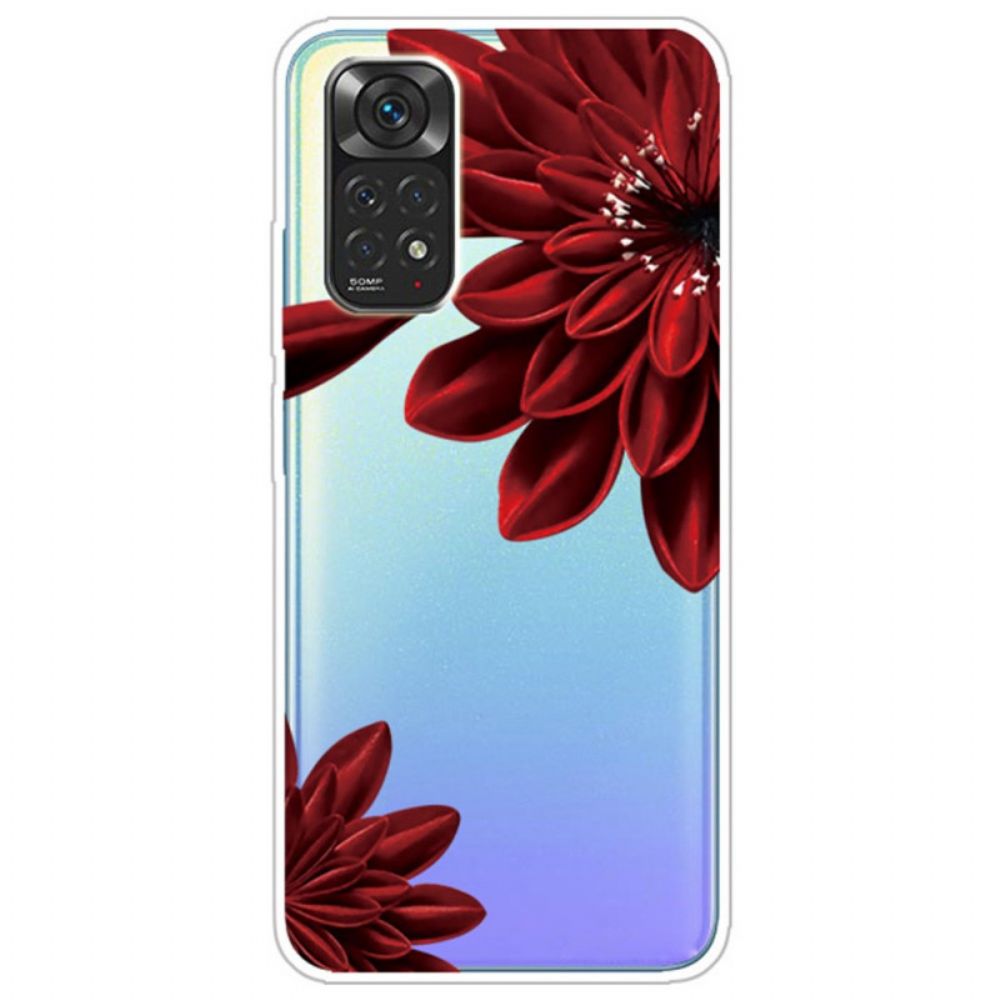 Hoesje voor Xiaomi Redmi Note 11 Pro 4G / 5G Wilde Bloemen