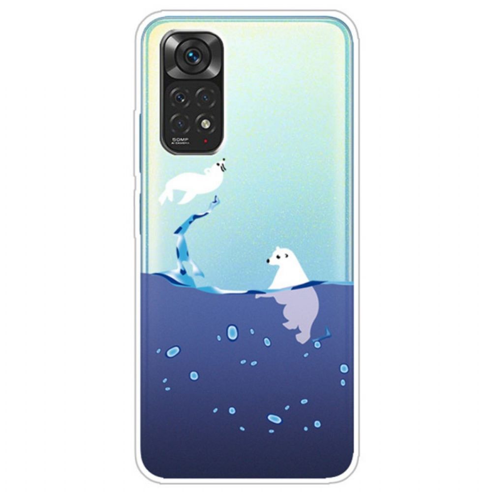 Hoesje voor Xiaomi Redmi Note 11 Pro 4G / 5G Zeespelen