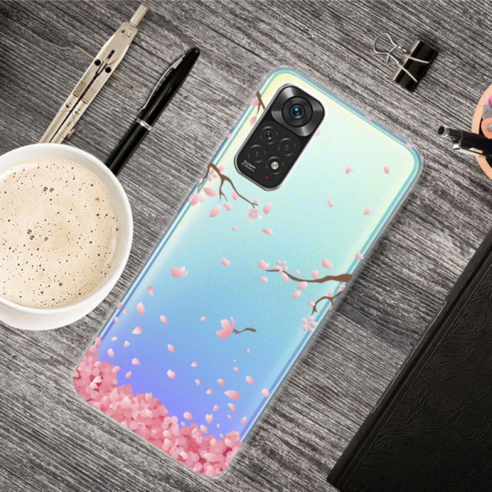 Telefoonhoesje voor Xiaomi Redmi Note 11 Pro 4G / 5G Bloeiende Takken