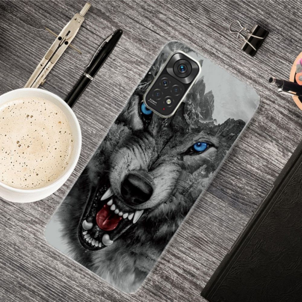 Telefoonhoesje voor Xiaomi Redmi Note 11 Pro 4G / 5G Felle Wolf