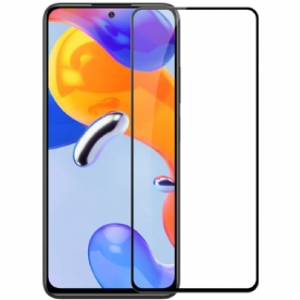 Xiaomi Redmi Note 11 Pro/11 Pro 5G Screenprotector Van Gehard Glas Met Zwarte Rand