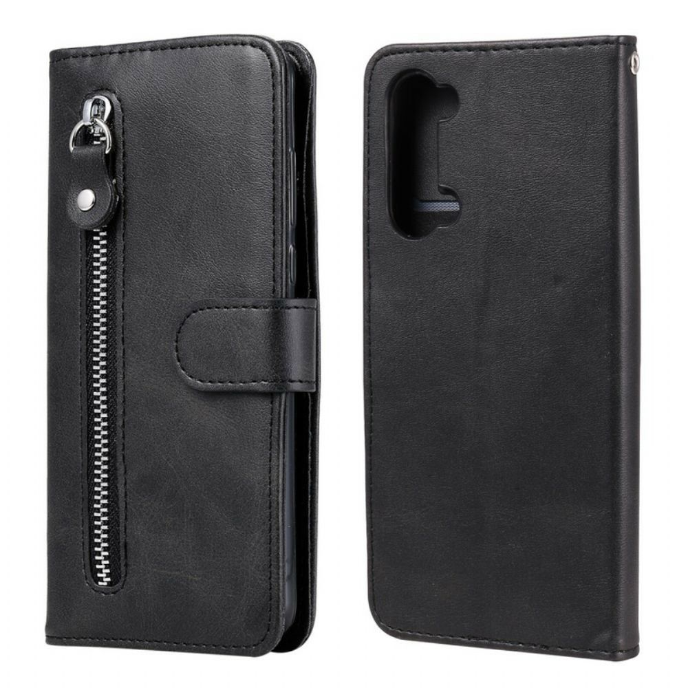 Flip Case voor Oppo Find X2 Lite Vintage Portemonnee