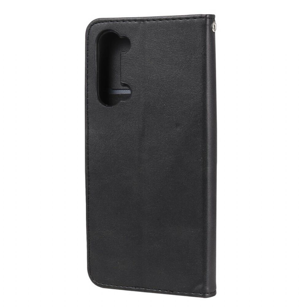 Flip Case voor Oppo Find X2 Lite Vintage Portemonnee