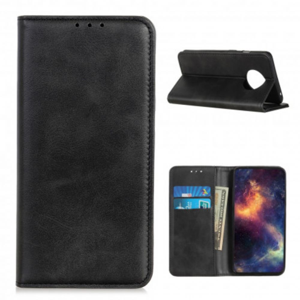 Bescherming Hoesje voor Xiaomi Redmi Note 9 5G / 9T 5G Folio-hoesje Elegantie Splitleer