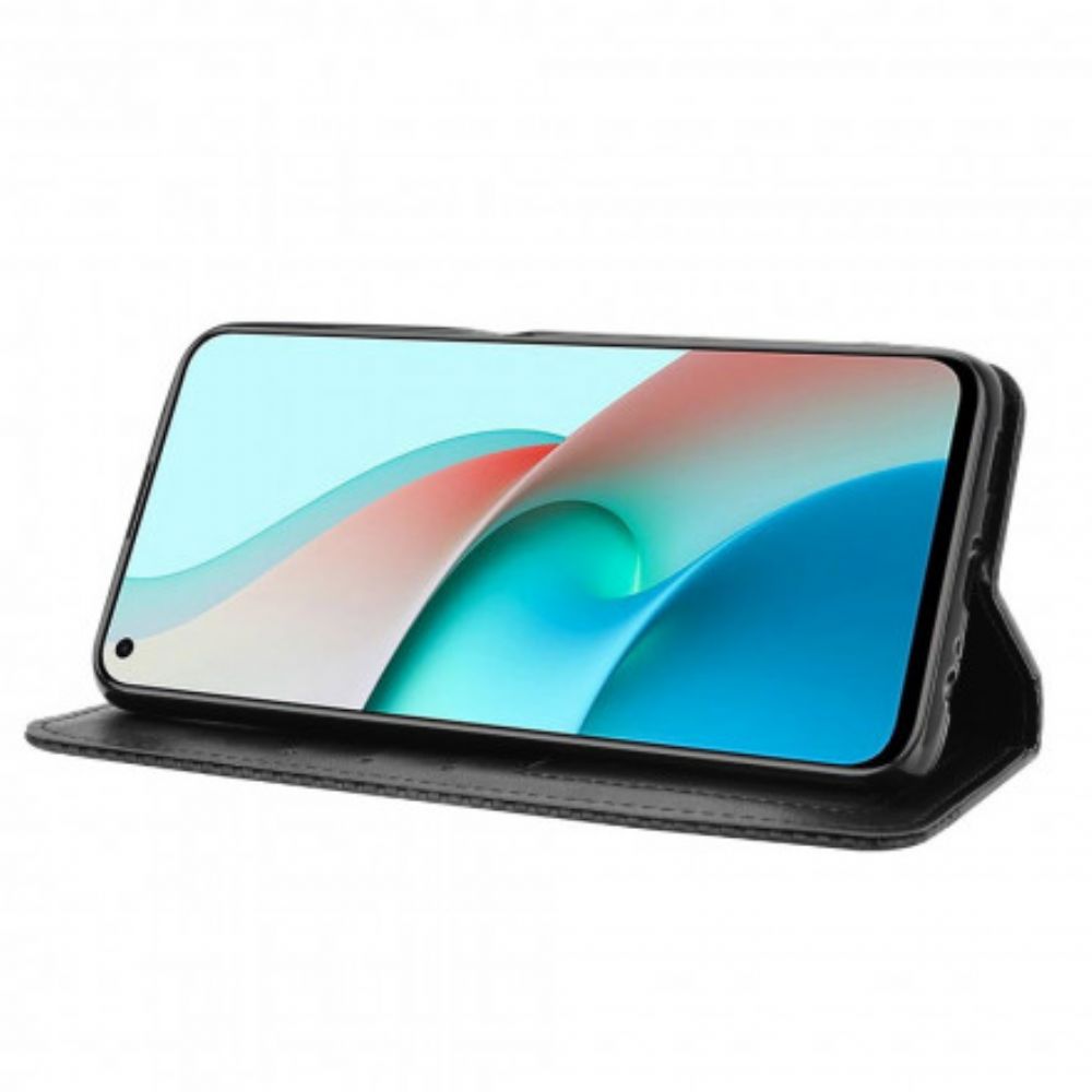 Bescherming Hoesje voor Xiaomi Redmi Note 9 5G / 9T 5G Folio-hoesje Gestileerd Leereffect