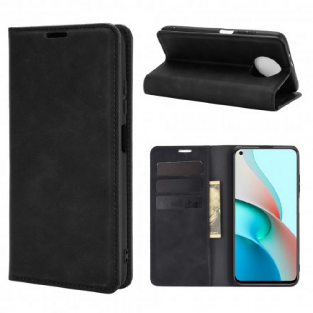 Bescherming Hoesje voor Xiaomi Redmi Note 9 5G / 9T 5G Folio-hoesje Skin-touch