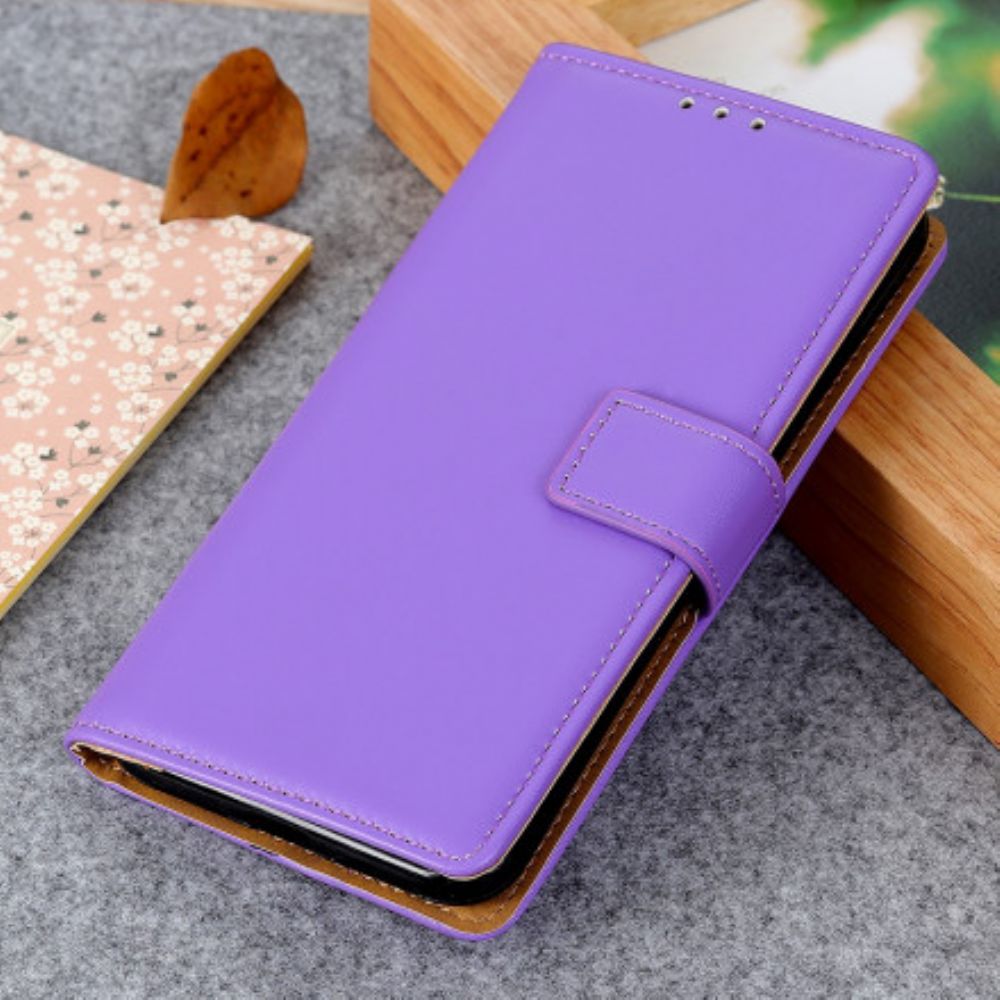 Flip Case voor Xiaomi Redmi Note 9 5G / 9T 5G Eenvoudig Kunstleer