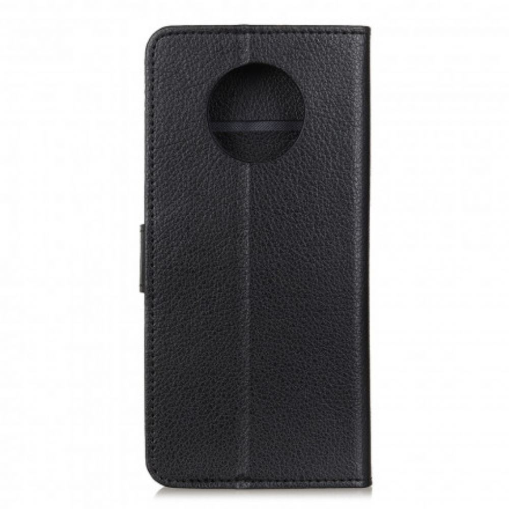 Flip Case voor Xiaomi Redmi Note 9 5G / 9T 5G Traditionele Lychee