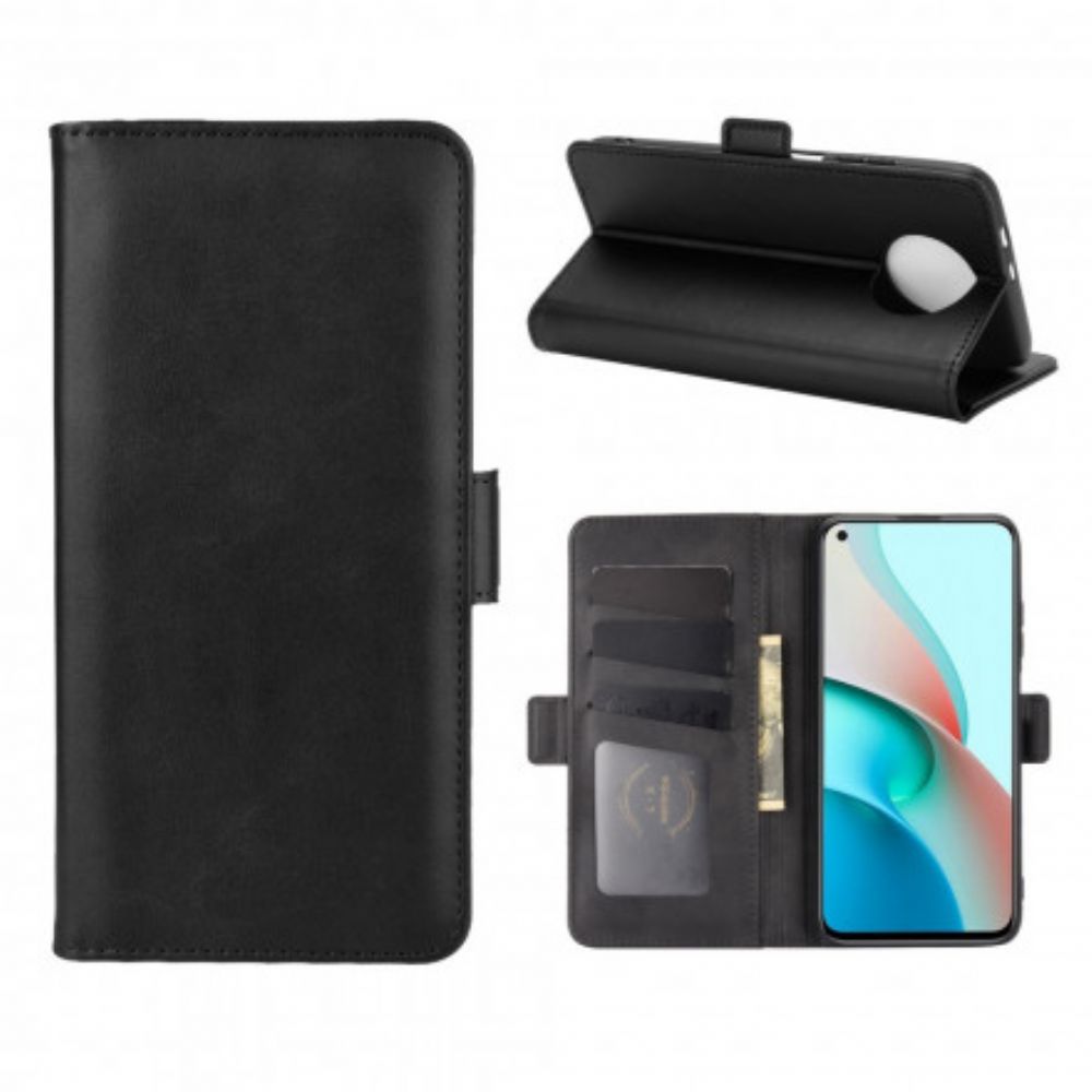 Folio-hoesje voor Xiaomi Redmi Note 9 5G / 9T 5G Flip Case Dubbele Klep