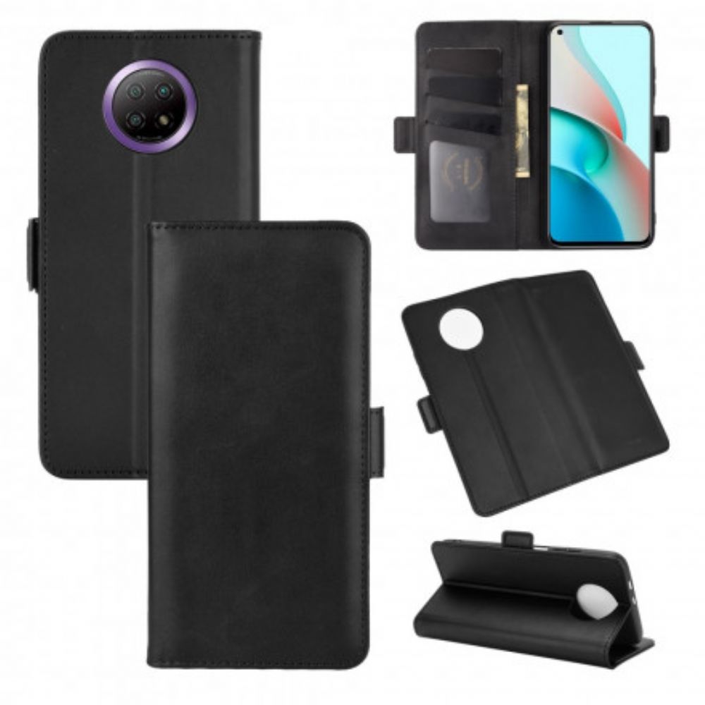 Folio-hoesje voor Xiaomi Redmi Note 9 5G / 9T 5G Flip Case Dubbele Klep