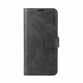 Folio-hoesje voor Xiaomi Redmi Note 9 5G / 9T 5G Slim Extreem Leereffect