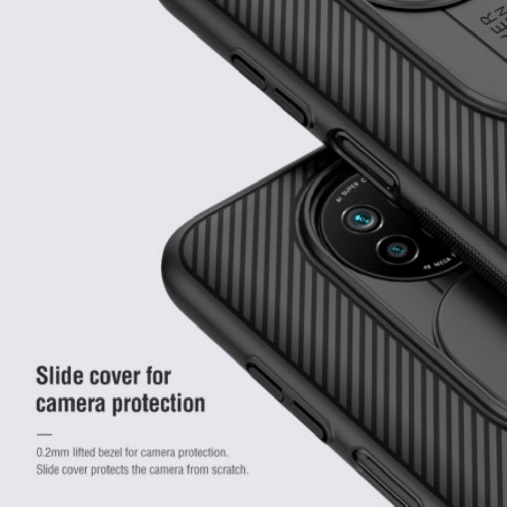 Hoesje voor Xiaomi Redmi Note 9 5G / 9T 5G Nillkin Camshield-serie