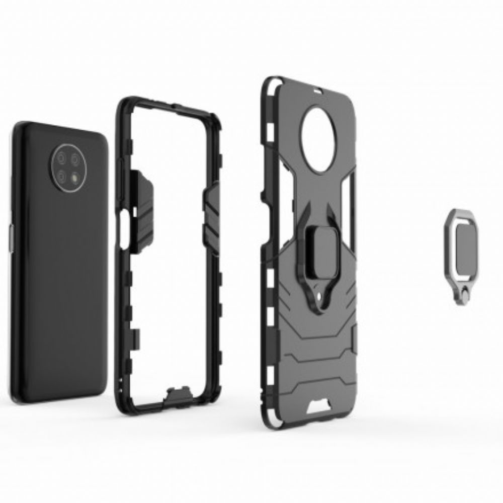 Hoesje voor Xiaomi Redmi Note 9 5G / 9T 5G Resistente Ring