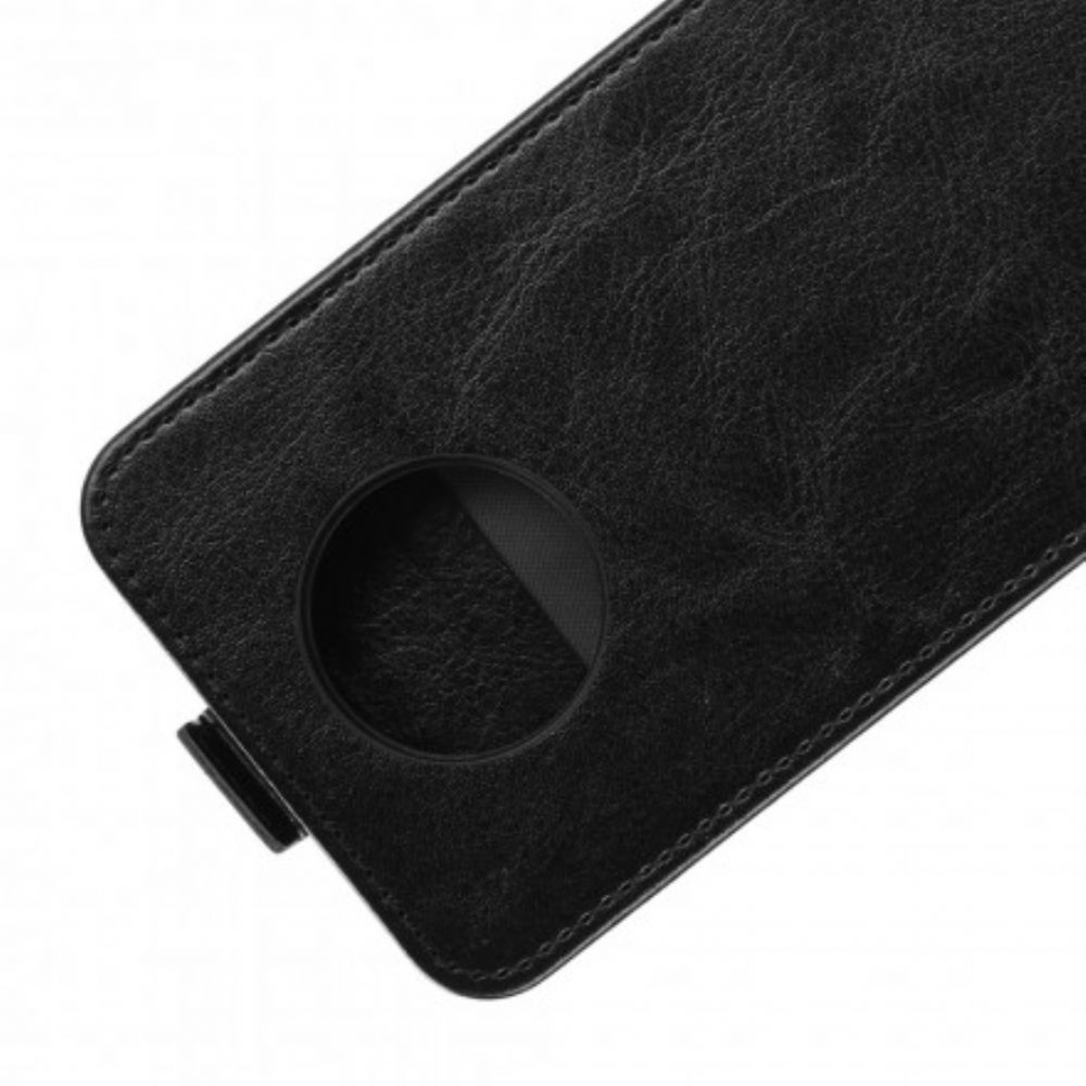 Leren Hoesje voor Xiaomi Redmi Note 9 5G / 9T 5G Folio-hoesje Verticale Flap Leereffect