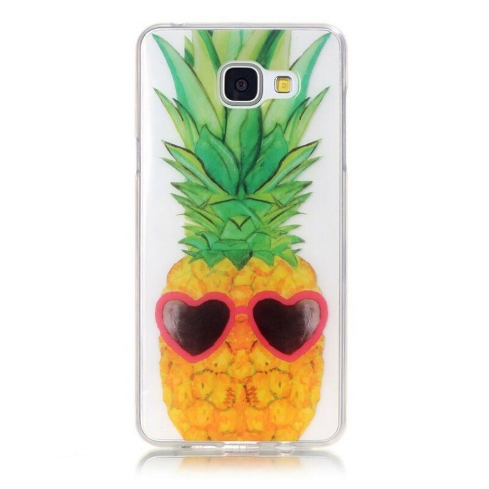 Hoesje voor Samsung Galaxy A3 2016 Incognito Ananas