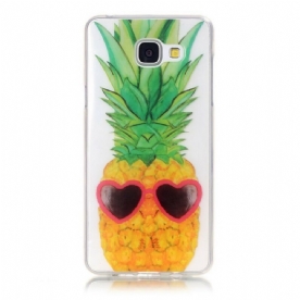 Hoesje voor Samsung Galaxy A3 2016 Incognito Ananas