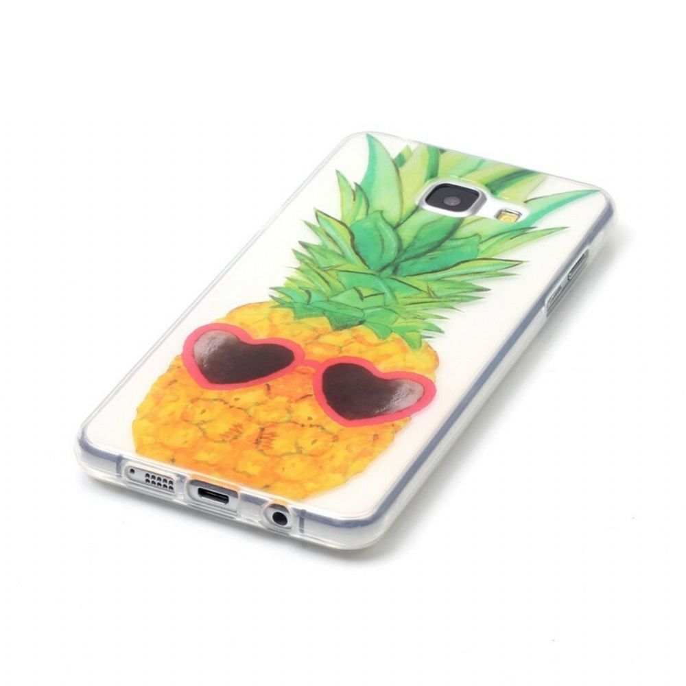 Hoesje voor Samsung Galaxy A3 2016 Incognito Ananas