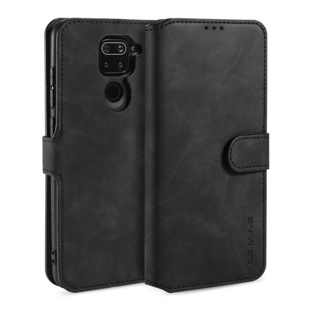 Flip Case voor Xiaomi Redmi Note 9 Dg.ming Retro