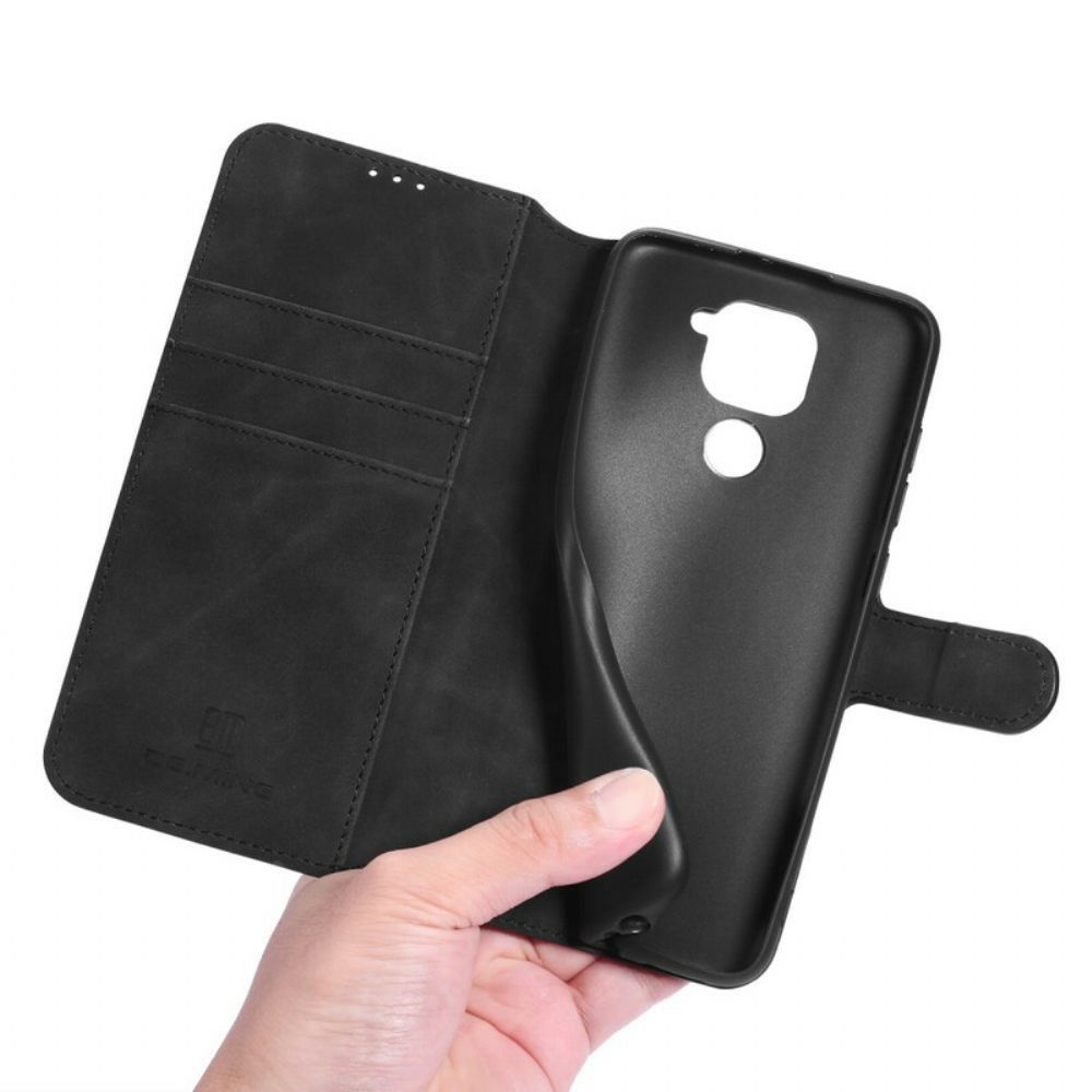 Flip Case voor Xiaomi Redmi Note 9 Dg.ming Retro