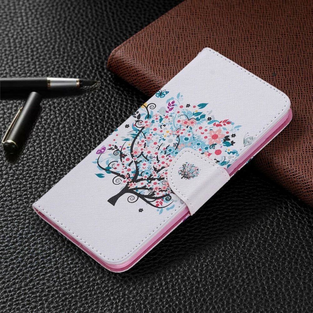 Folio-hoesje voor Xiaomi Redmi Note 9 Bloemrijke Boom