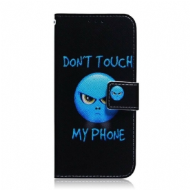 Folio-hoesje voor Xiaomi Redmi Note 9 Emoji-telefoon