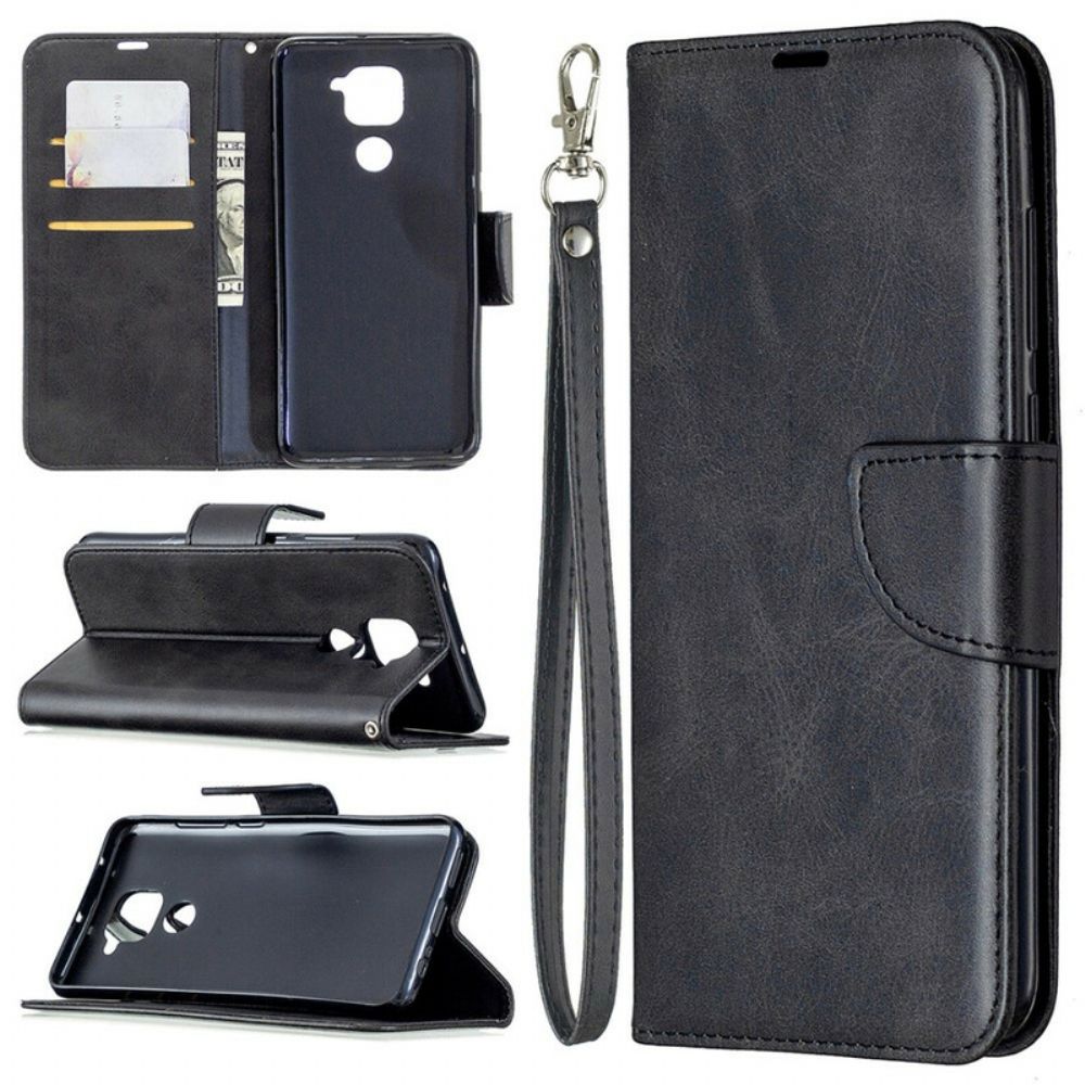 Folio-hoesje voor Xiaomi Redmi Note 9 Flip Case Gladde Schuine Klep