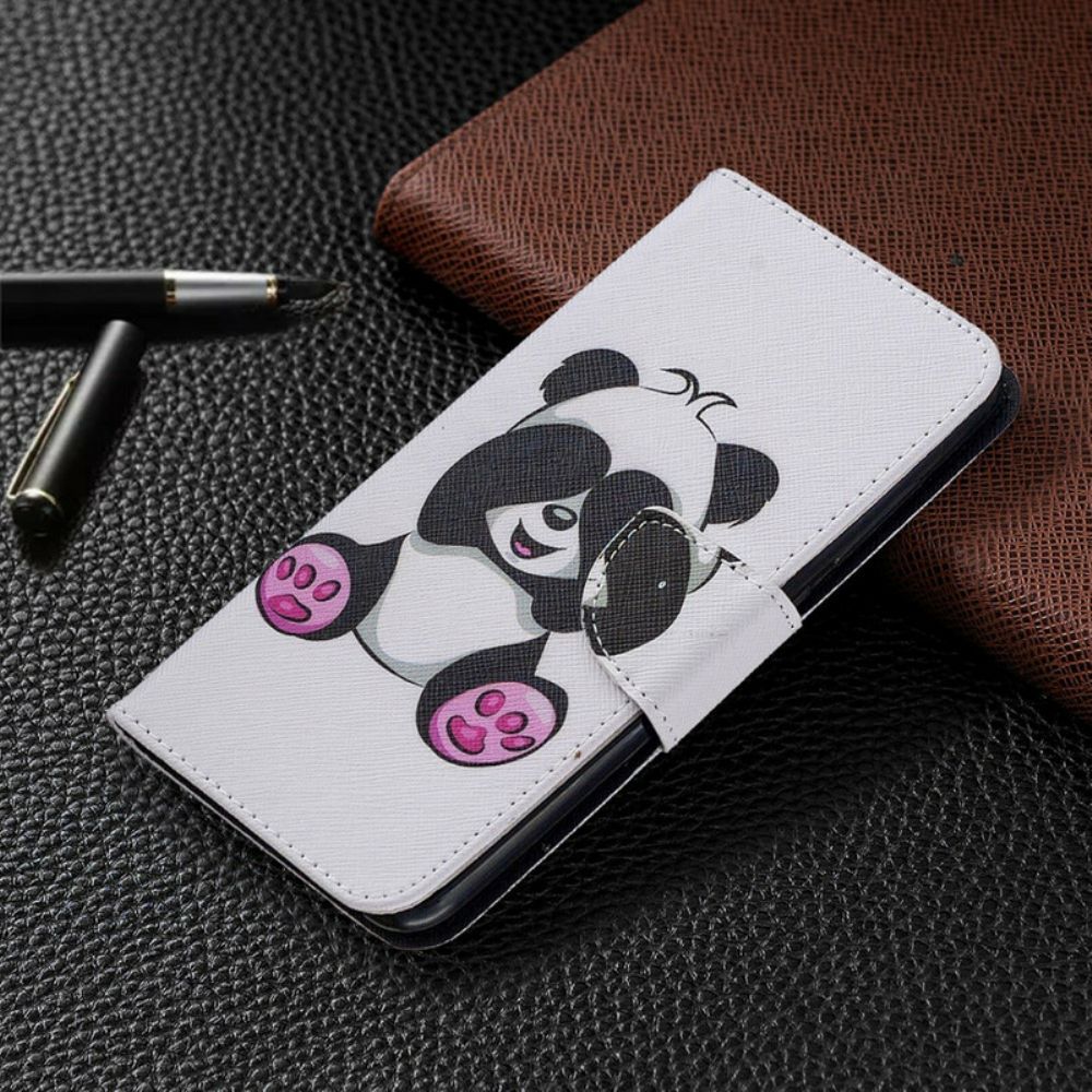 Folio-hoesje voor Xiaomi Redmi Note 9 Pandaplezier