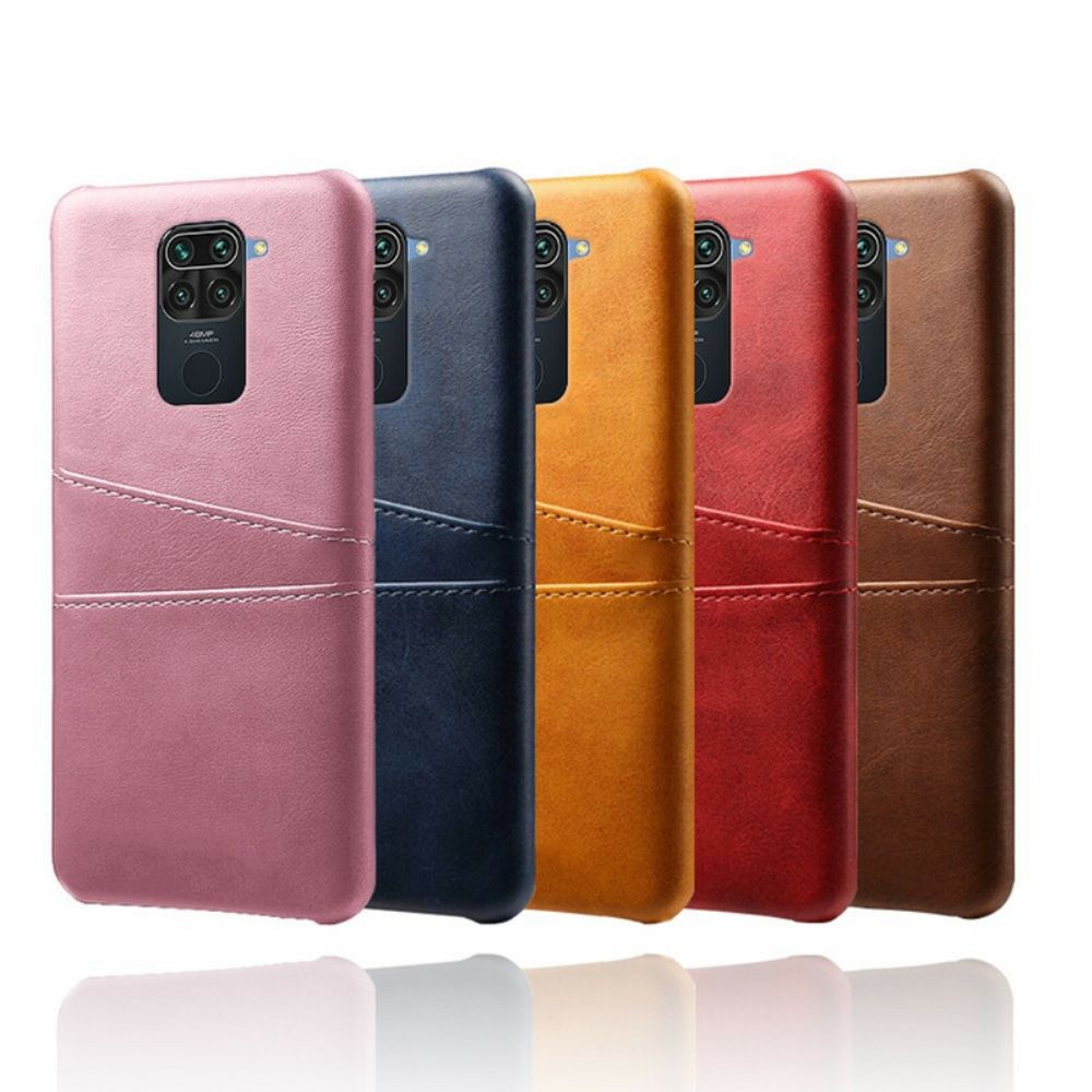 Hoesje voor Xiaomi Redmi Note 9 Dubbele Ksq-kaarthouder