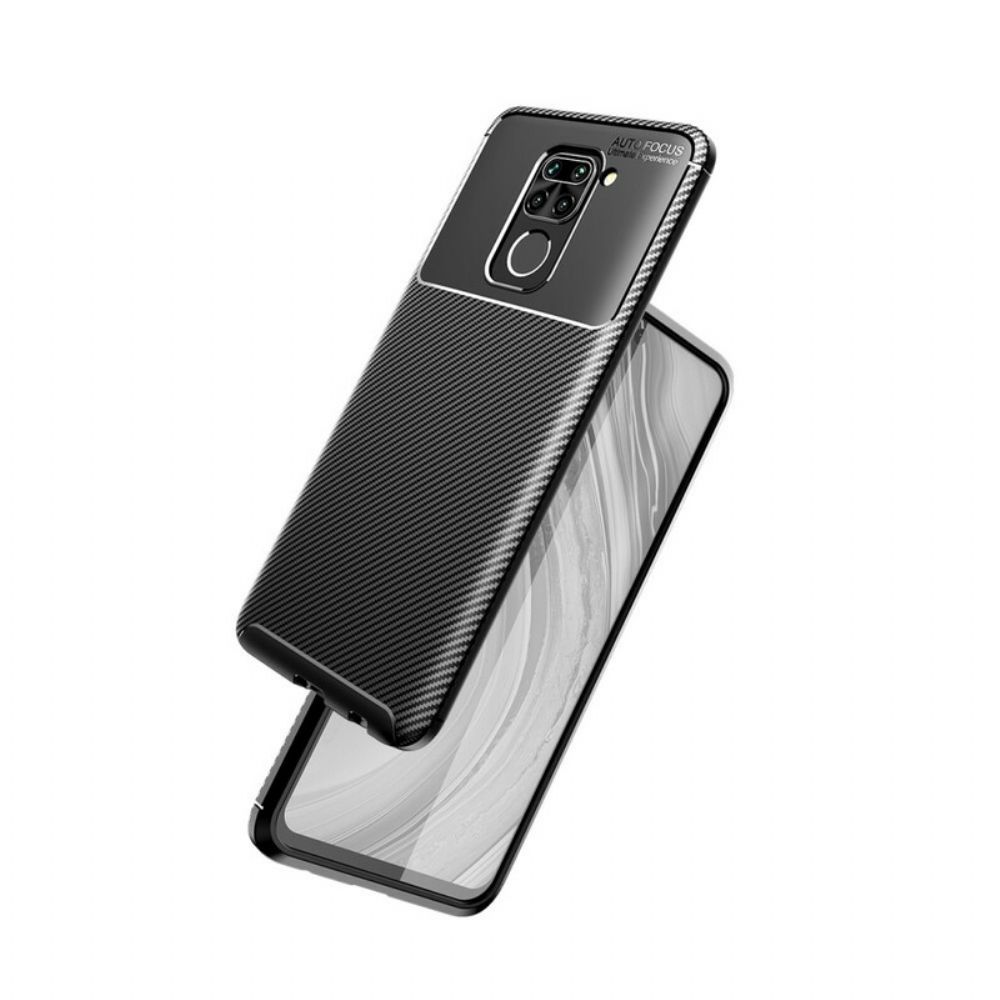 Hoesje voor Xiaomi Redmi Note 9 Koolstofvezelslang