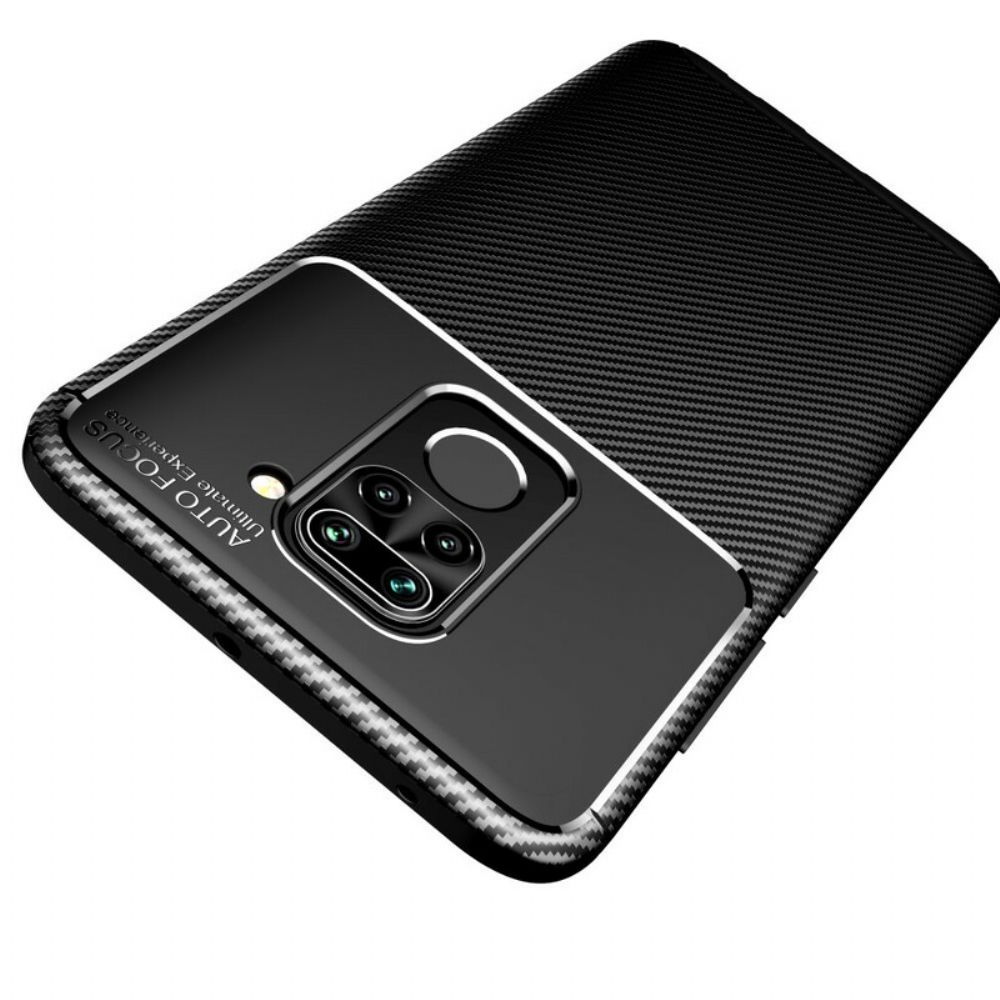 Hoesje voor Xiaomi Redmi Note 9 Koolstofvezelslang