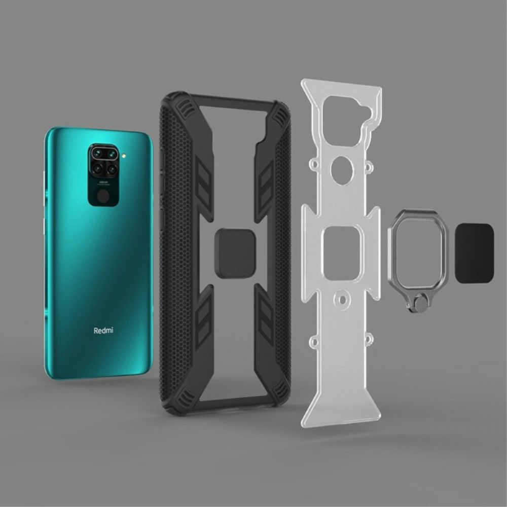 Hoesje voor Xiaomi Redmi Note 9 Krijger Met Ring