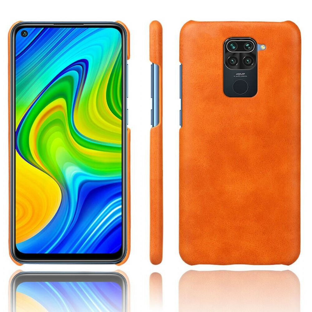 Hoesje voor Xiaomi Redmi Note 9 Ksq Leereffect