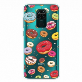 Hoesje voor Xiaomi Redmi Note 9 Liefde Donuts