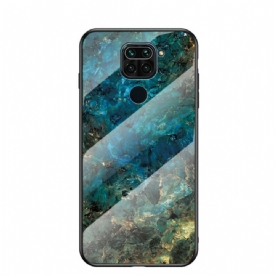 Hoesje voor Xiaomi Redmi Note 9 Premium Kleuren Gehard Glas