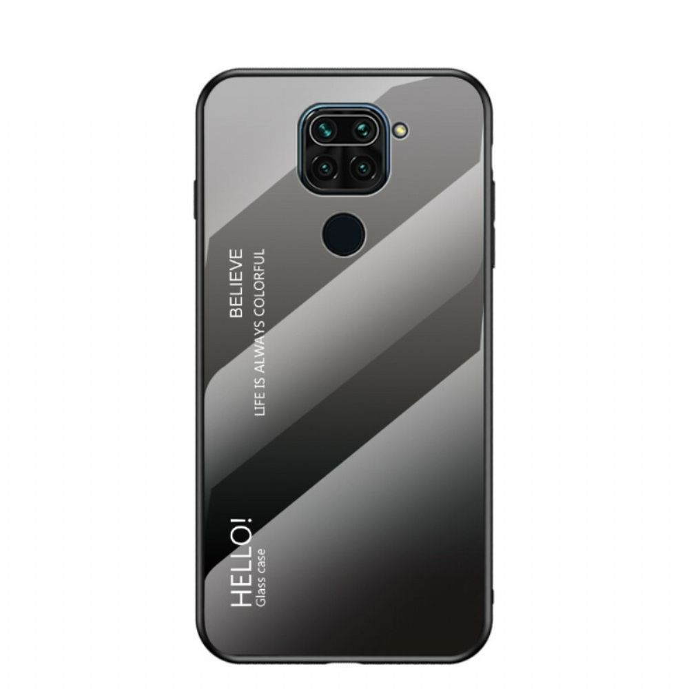 Telefoonhoesje voor Xiaomi Redmi Note 9 Hallo Gehard Glas