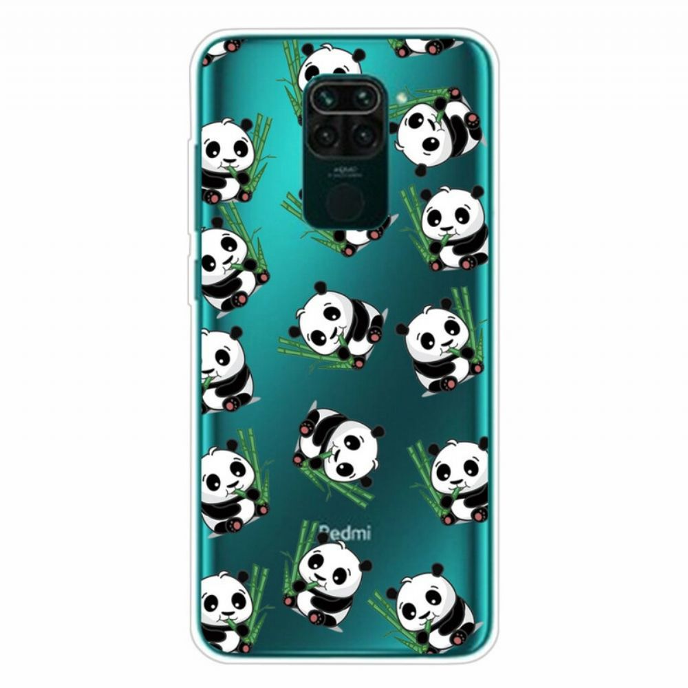 Telefoonhoesje voor Xiaomi Redmi Note 9 Kleine Panda's