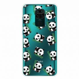 Telefoonhoesje voor Xiaomi Redmi Note 9 Kleine Panda's