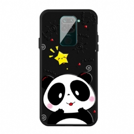 Telefoonhoesje voor Xiaomi Redmi Note 9 Panda-ster