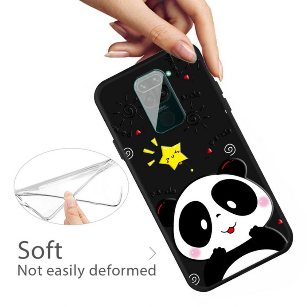 Telefoonhoesje voor Xiaomi Redmi Note 9 Panda-ster